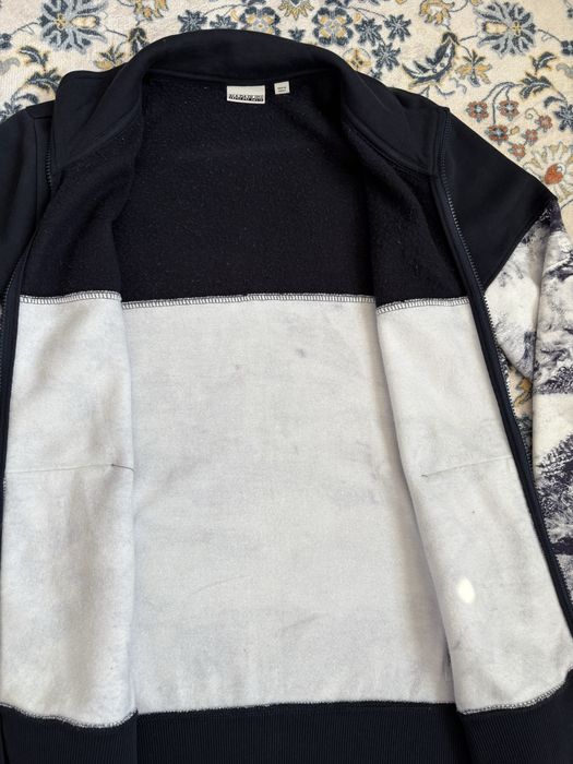 Napapijri Geographic bluza rozpinana granatowa S (zip-up)