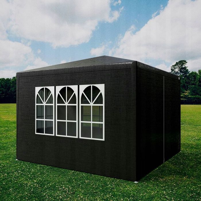 NAMIOT OGRODOWY PAWILON ALTANA 300CM x 300CM + 4 ścianki boczne okna