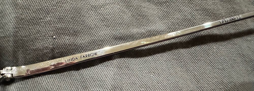 Sprzedam okulary przeciwsłoneczne Linda Farrow – bardzo dobry stan