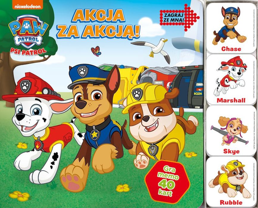 Akcja Za Akcją. Psi Patrol. Zagraj Ze Mną Null Null Opracowanie Zbiorowe