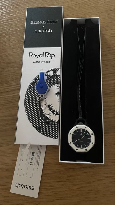 Audemars Piguet x Swatch Bioceramic Royal Pop Ocho Negro