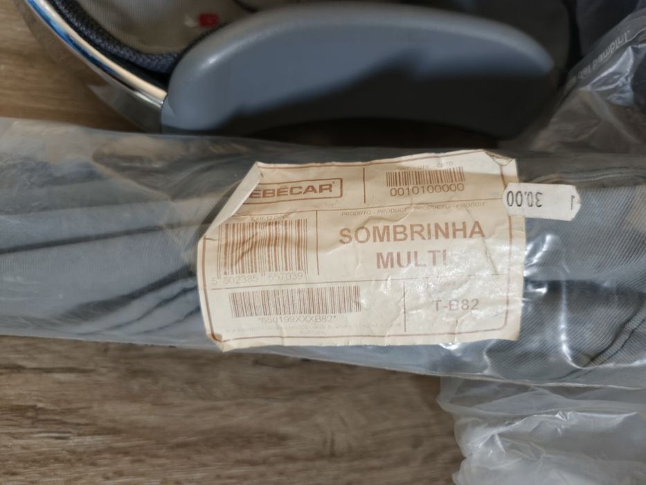 Duo bebecar ip op evolution com sombrinha e tapa sol