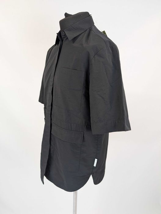 Męska koszula czarna minimalist utility casual premium Marc O’Polo S bawełna