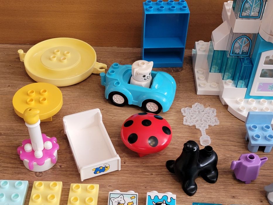 Klocki Lego Duplo - Kraina Lodu, ogromny zestaw, zabawki