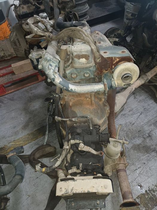 Motor e caixa mitsubishi canter fe 444 ref. 4D31