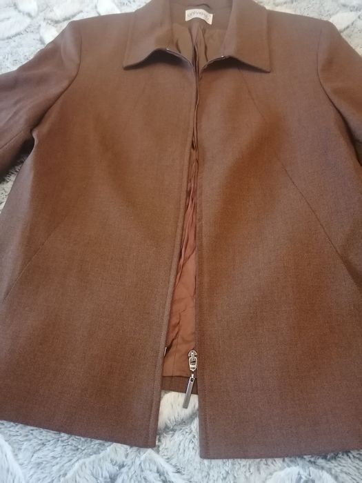 Casaco / blazer castanho tam. 40
