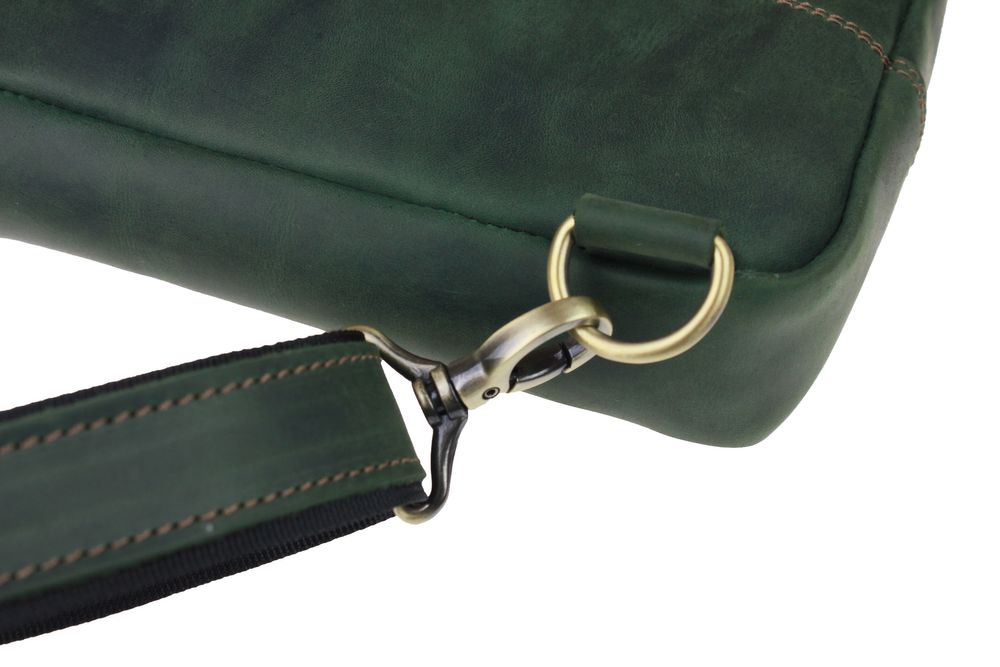 Сумка чоловіча слінг на плече бананка sms13-6(28) зелений