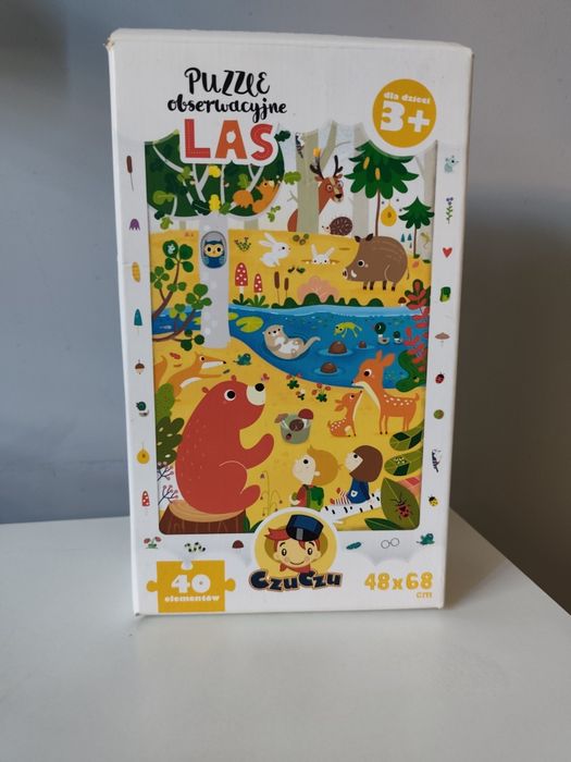 Puzzle obserwacyjne CZUCZU LAS 40 elenentów