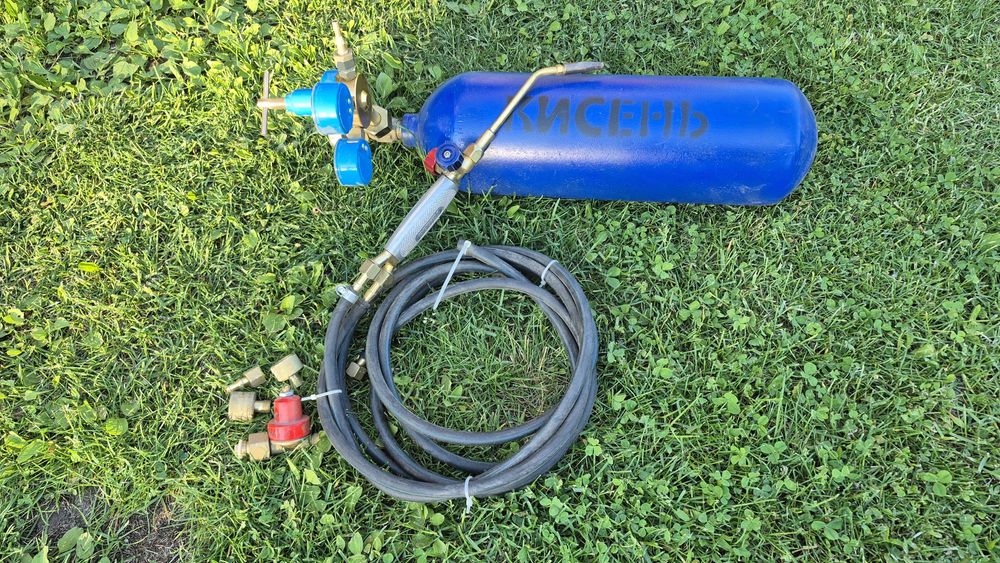 Газозварка комплект ацетилен + кисень, повний комплект