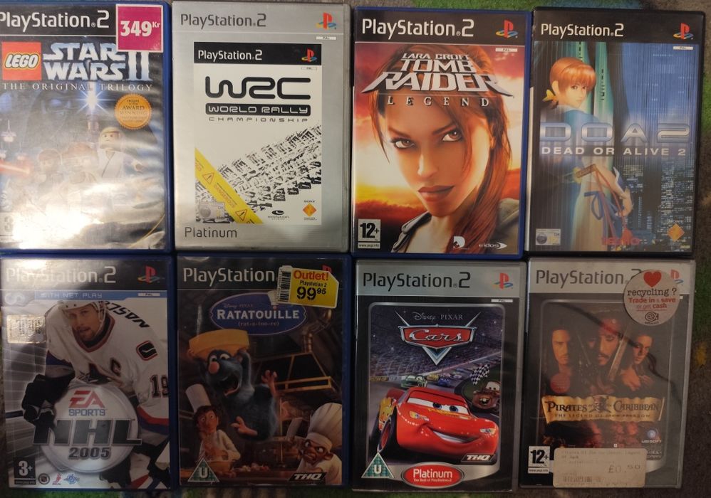 Ліцензійні диски до Play Station 2