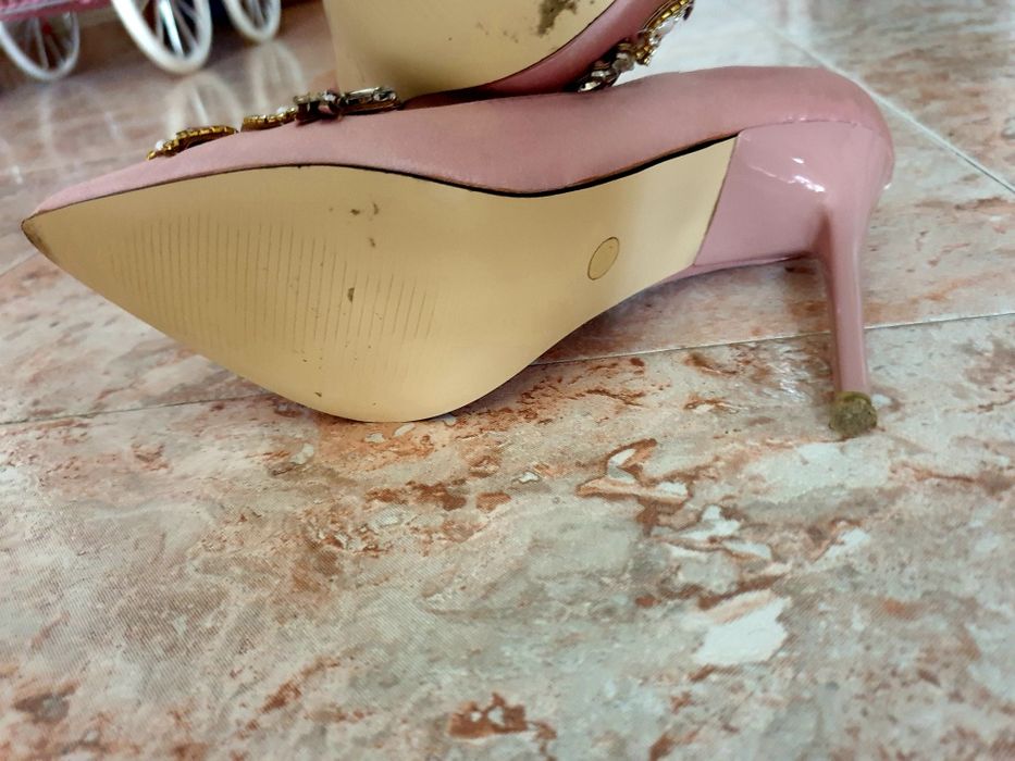 Sapatos festa usados só 2 horas