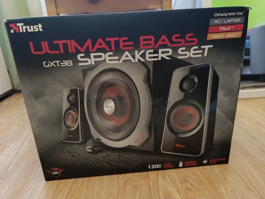 Głośniki Trust GXT38 Ultimate Bass+ Subwoofer