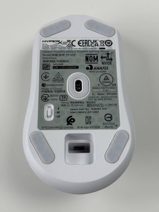 Bezprzewodowa mysz HyperX Pulsefire Haste 2 White