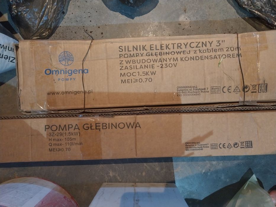Sprzedam pompę głebinową omnigena