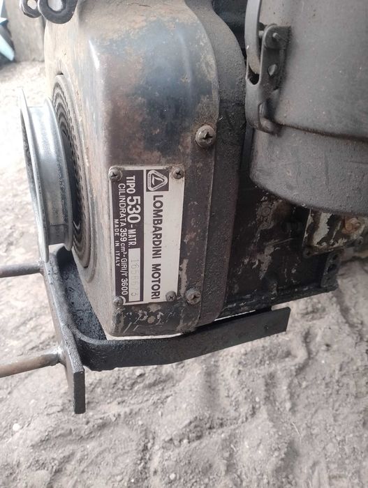 Ciągnik jedno osiowy Goldoni glebogryzarka Diesel 7 KM Lombardini 530