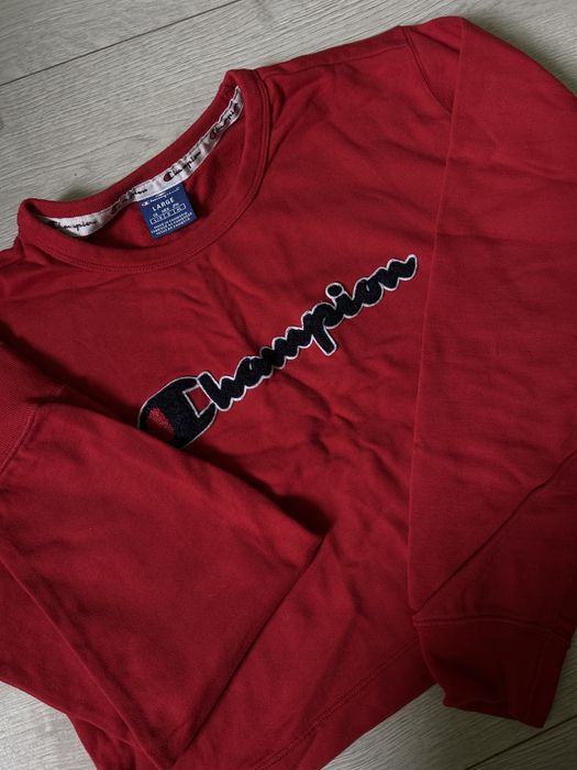 Кофта Champion (червоного кольору)