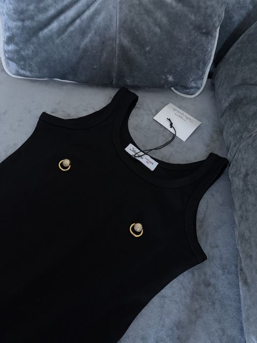 Черное боди Schiaparelli