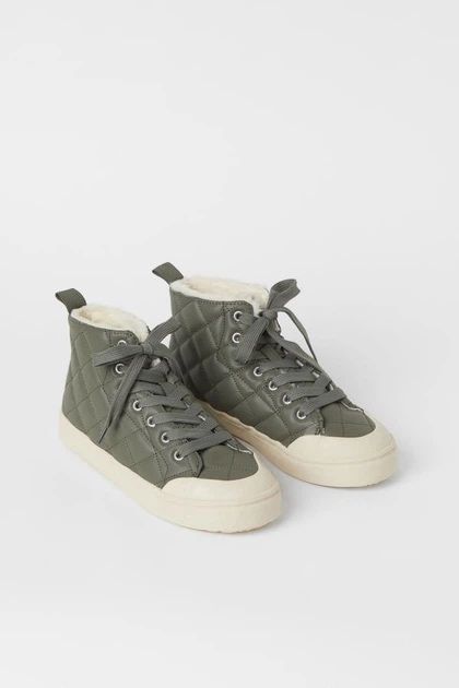 Хайтопы для девочки H&M, размер 36, стелька 22,5-23 см