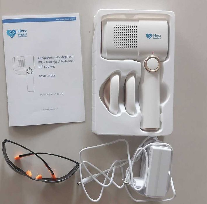 Idealne na prezent Depilator laser IPL Herz Medical twarz ciało bikini