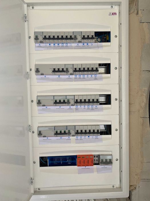 Elektryk, instalacje elektryczne, pomiary elektryczne, elektryka, kamery, alarmy