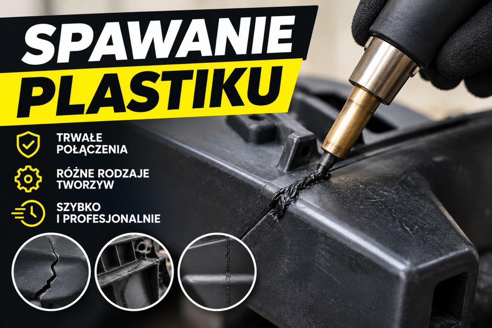 Spawanie plastiku Naprawa zderzaków