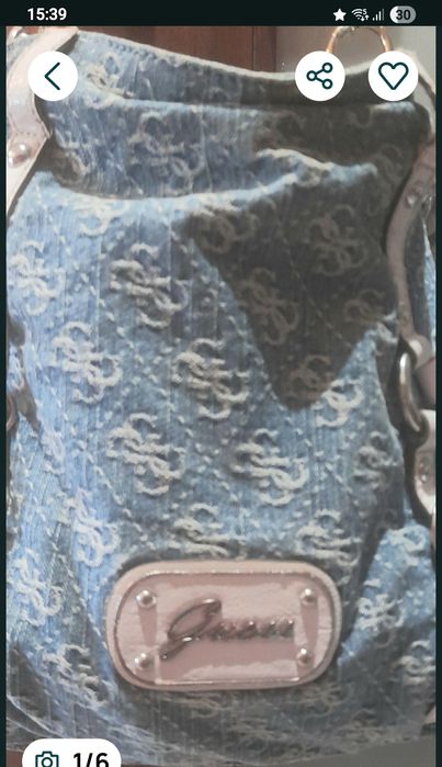 Mala bolsa original guess