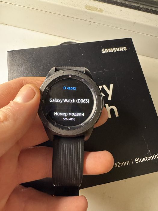Смарт часы samsung galaxy watch 42мм (Sm-r810) фитнес браслет