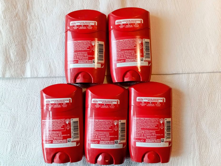 Old Spice Whitewater Dezodorant w sztyfcie dla mężczyzn 50ml 5 szt.