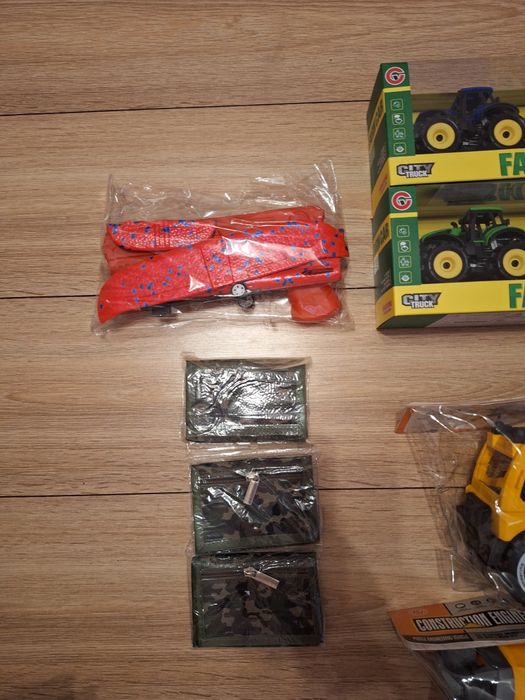 Zabawka dla Chłopca, Traktor,Koparka,Betoniarka,Samolot, Zestaw wojsko