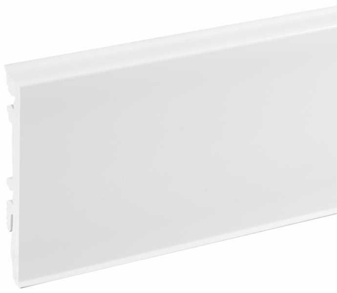 Cezar Listwa PVC MASTERLINE 17,2x81,5mm L=2,20m Biały 9003 Mat 832208 -  300 sztuk - 18 zł sztuka