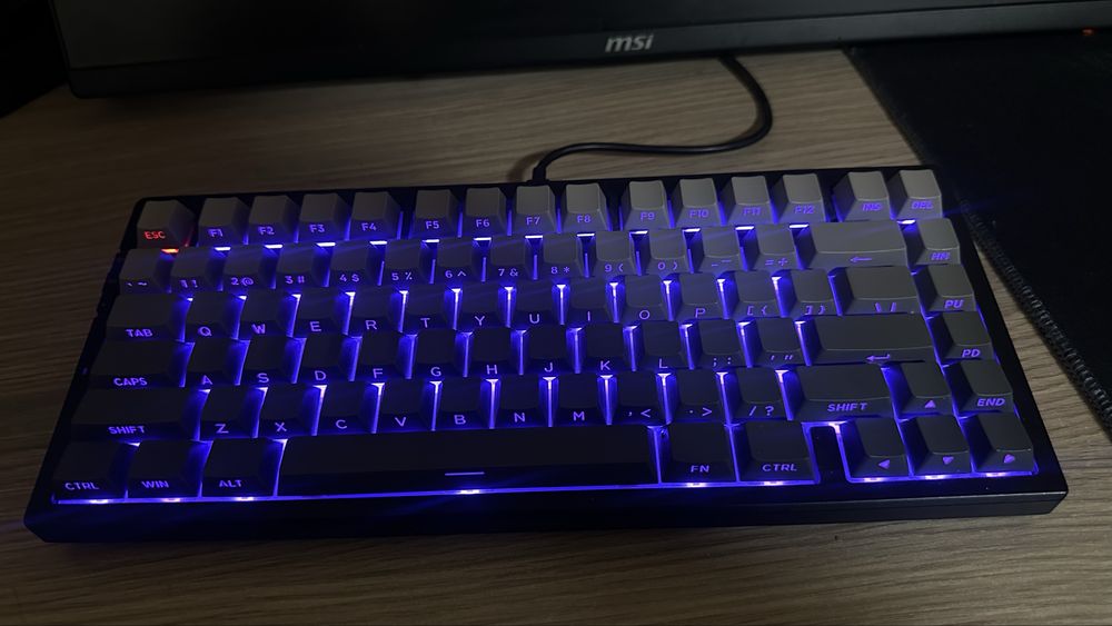 Механічна клавіатура Mchose g75 pro gray gradient