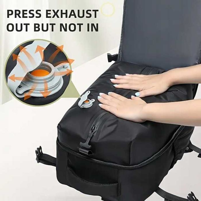 Plecak podróżny próżniowy 40x25x20 do samolotu RYANAIR WIZZAIR