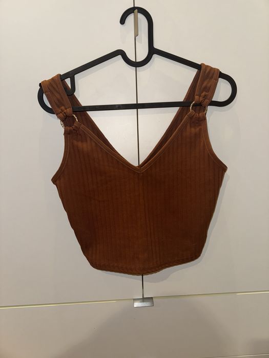 Brązowy top XS Primark