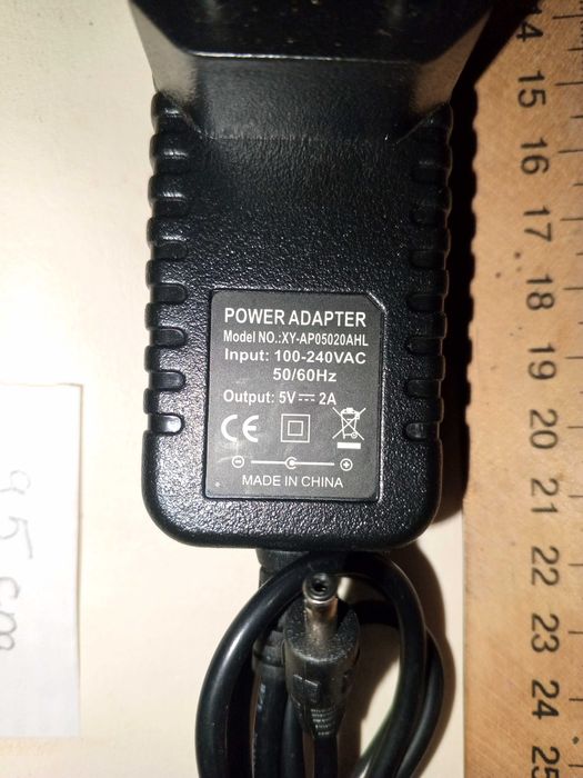Блок живлення 5v, 2a, 3,5 мм., XY - AP05020AHL 5v-2a