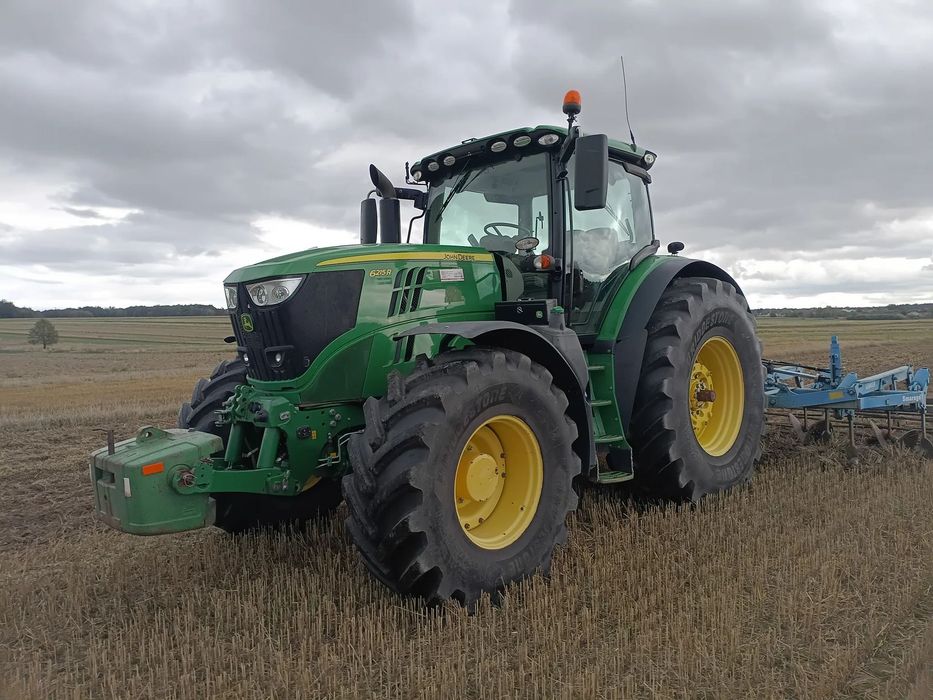 John Deere 6215R, 2017r., Pneumatyka  , ciągnik rolniczy
