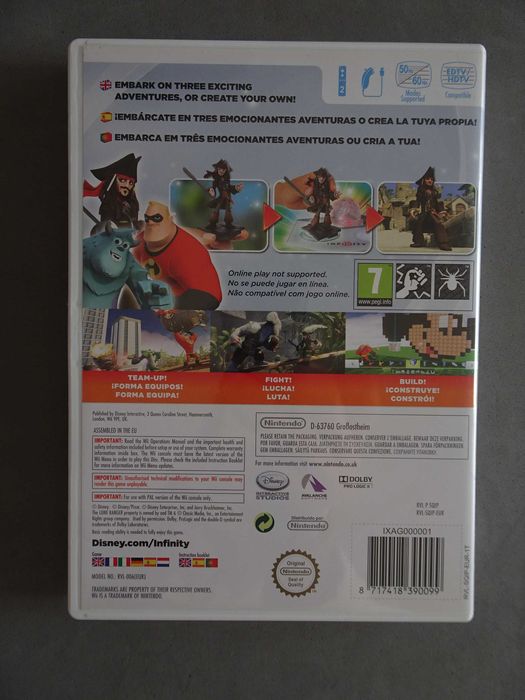 Jogo WII - Disney Infinity