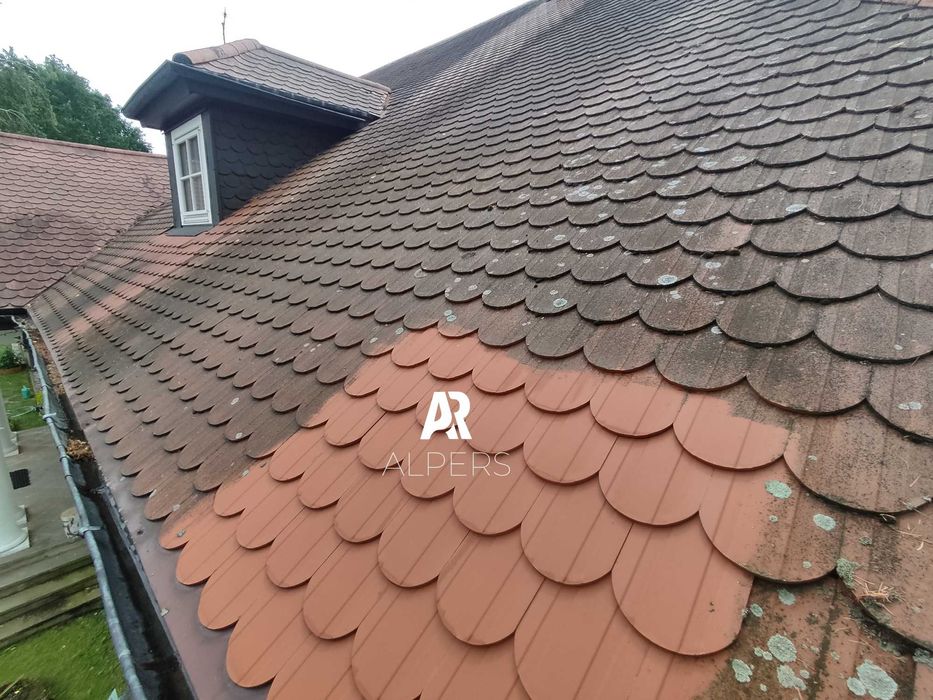 Mycie Malowanie Dachów Elewacji Czyszczenie dachu renowacja kominów