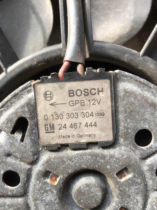 Вентелятор на опель астра н