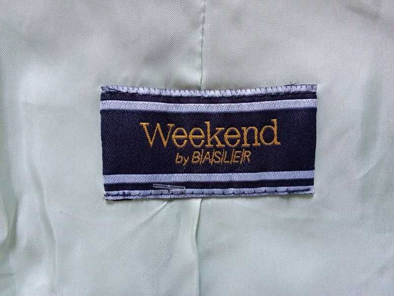 miętowa kamizelka marki Weekend by Basler roz.. 46 nowa bezrękawnik