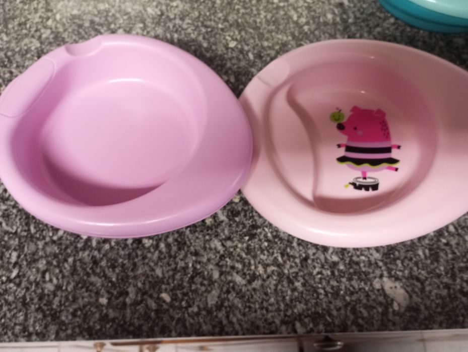 Pratos para papa bebé