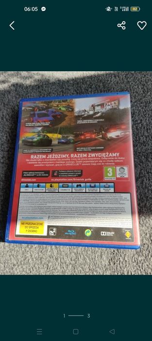 Driveclub PS4 PlayStation 4 5 Polska wersja
