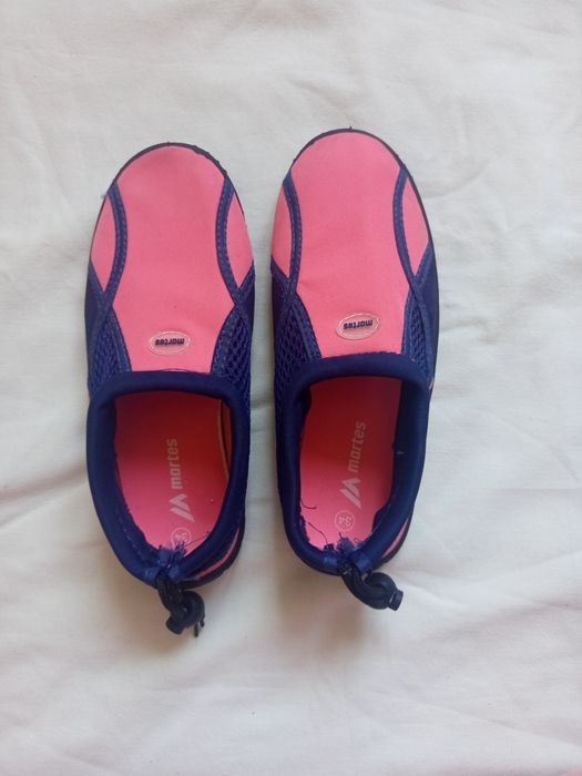 Różowe buty do wody dziecięce