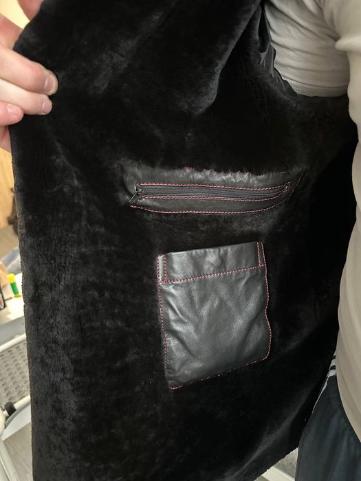 Чоловіча шкіряна дублянка Imparator Pelle (Розмір 3XL)