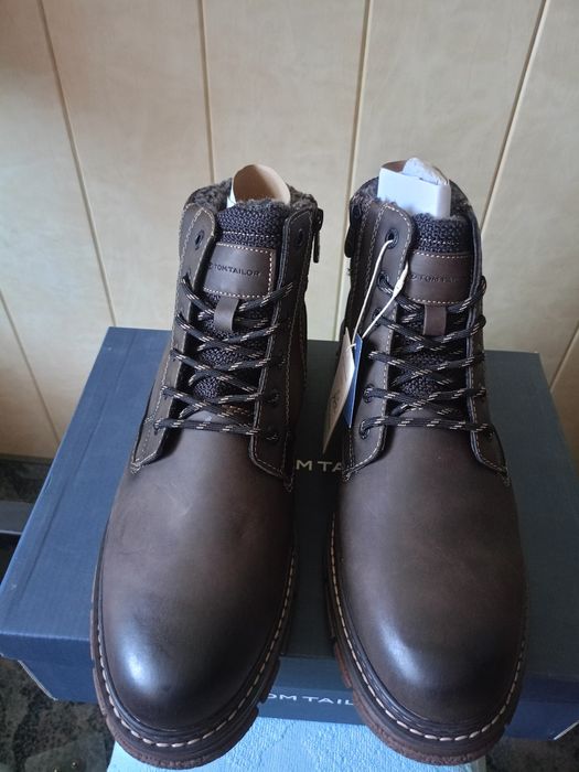 Nowe męskie buty za kostkę Tom Tailor ocieplane idealne na jesień 45