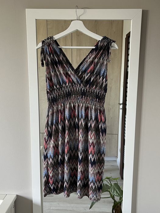 Letnia kolorowa sukienka