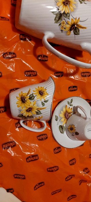 Louçeiro,chavenas,buls.6 peças