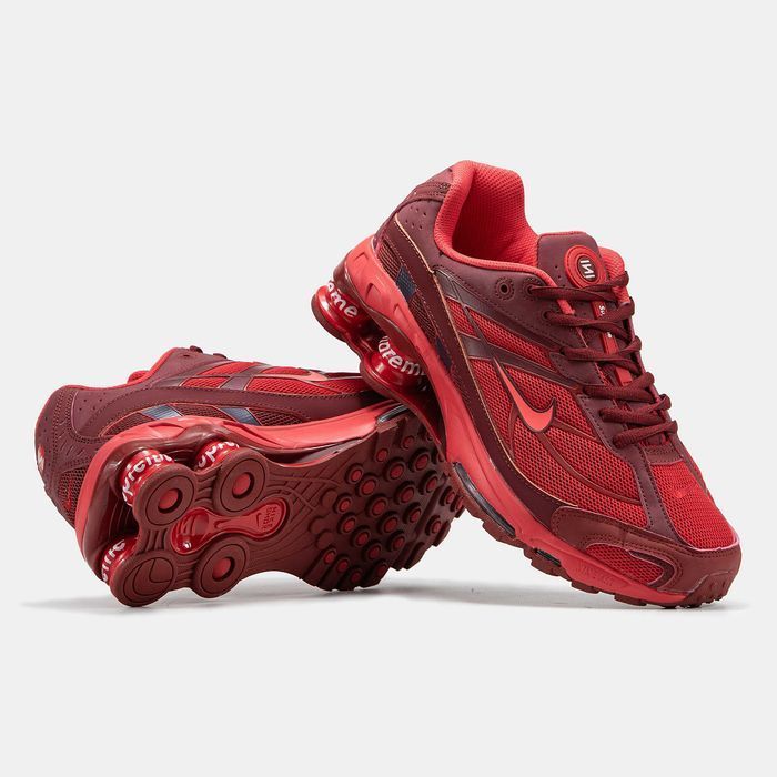 Мужские кроссовки Nike Shox Ride 2 SP x Supreme Red. 40-45