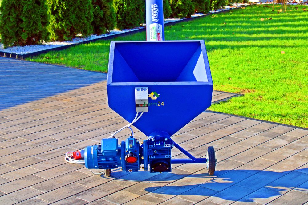 Podajnik do trocin pelletu Z REGULACJĄ Żmijka FI 140 2m WARIATOR