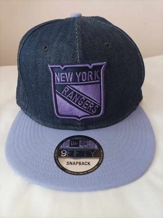 Nowa czapka męska jeans