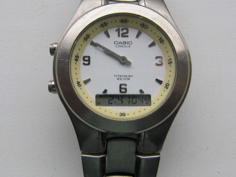 Мужские часы Casio Lineage Titanium  1301  LIN-166